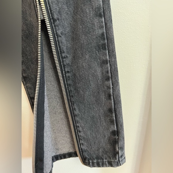 BLANKNYC Zipper Detail Black Madison Crop Pants Size 27 - Picture 13 of 13